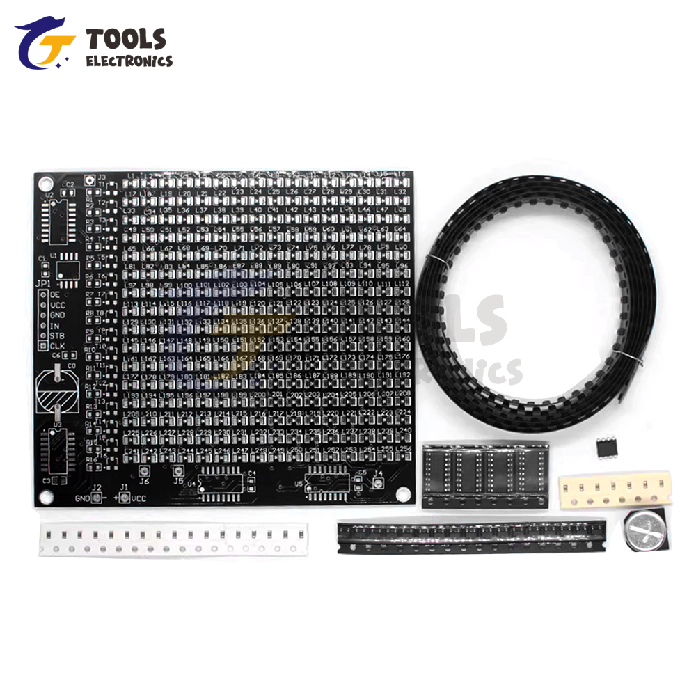 Diy Automation - DIY Electronic Kit 64LED/256LED Red Display