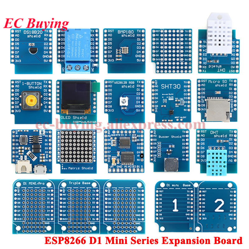 Esp8266 Nodemcu Board - 5Pcs/1pc ESP8266 D1 Mini RPO NodeMCU