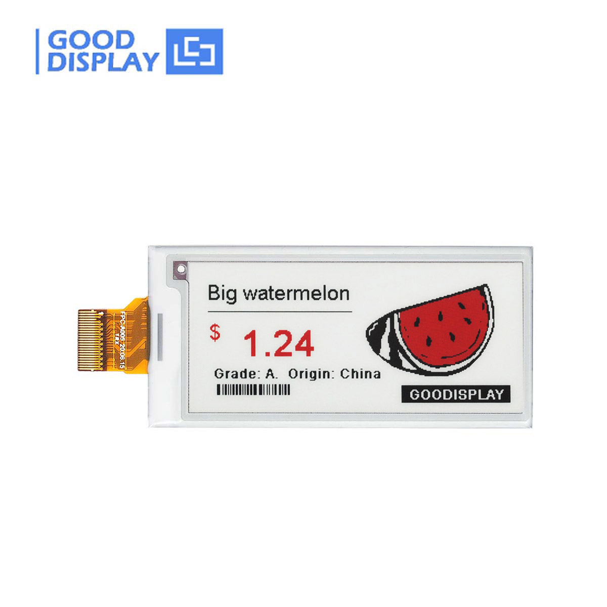 Display Epaper 2.9 - E Ink display tablet 2.9 inch