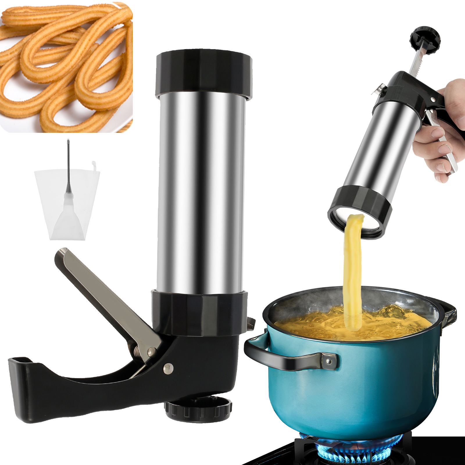 Diy Automation - Churrera Churro Maker Machine Stainless Steel