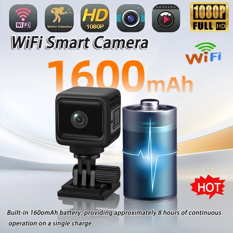 Home Assistant Sd - 1080P HD Wifi Mini Camera Long-lasting