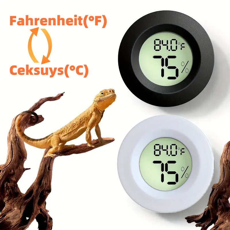 Temperature Humidity Sensor - ℉/℃ Mini LCD Digital Thermometer Hygrometer