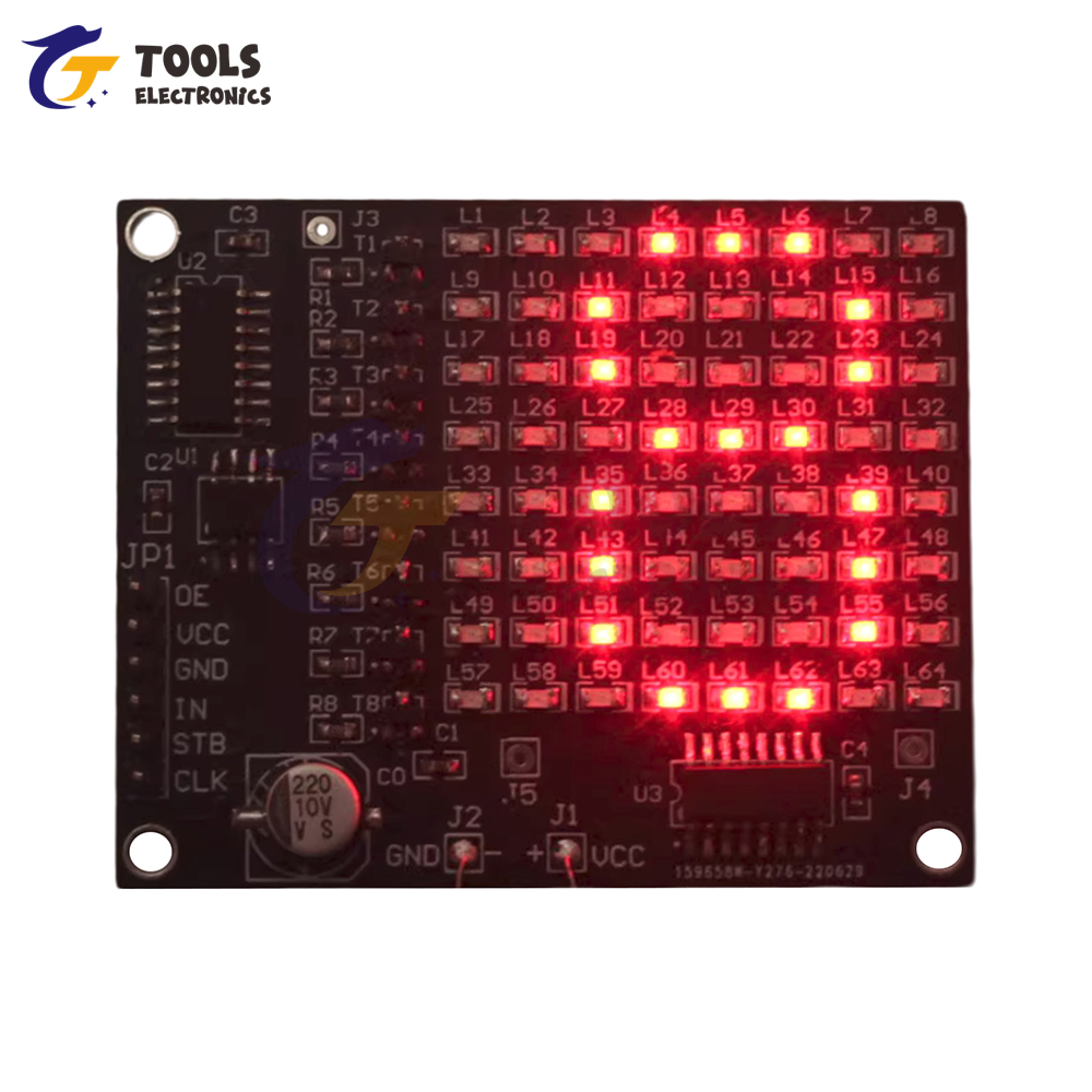 DIY Electronic Kit 64LED/256LE – Diy Automation recenzja i cena