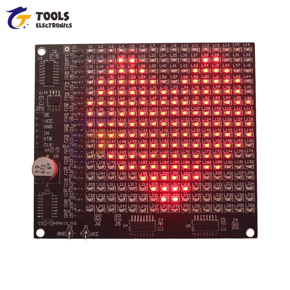 DIY Electronic Kit 64LED/256LE – Diy Automation recenzja i cena