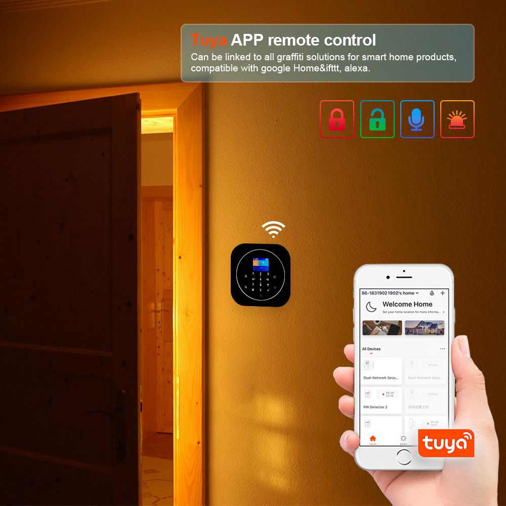 KERUI G12 2G Wifi Wireless Hom – Home Automation System Diy recenzja i cena