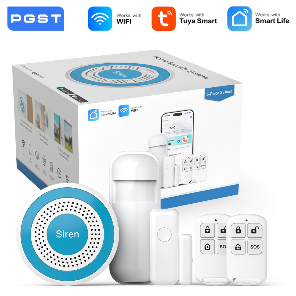 PGST WiFi Smart Life Alarm Sec – Home Automation Tutorial recenzja i cena