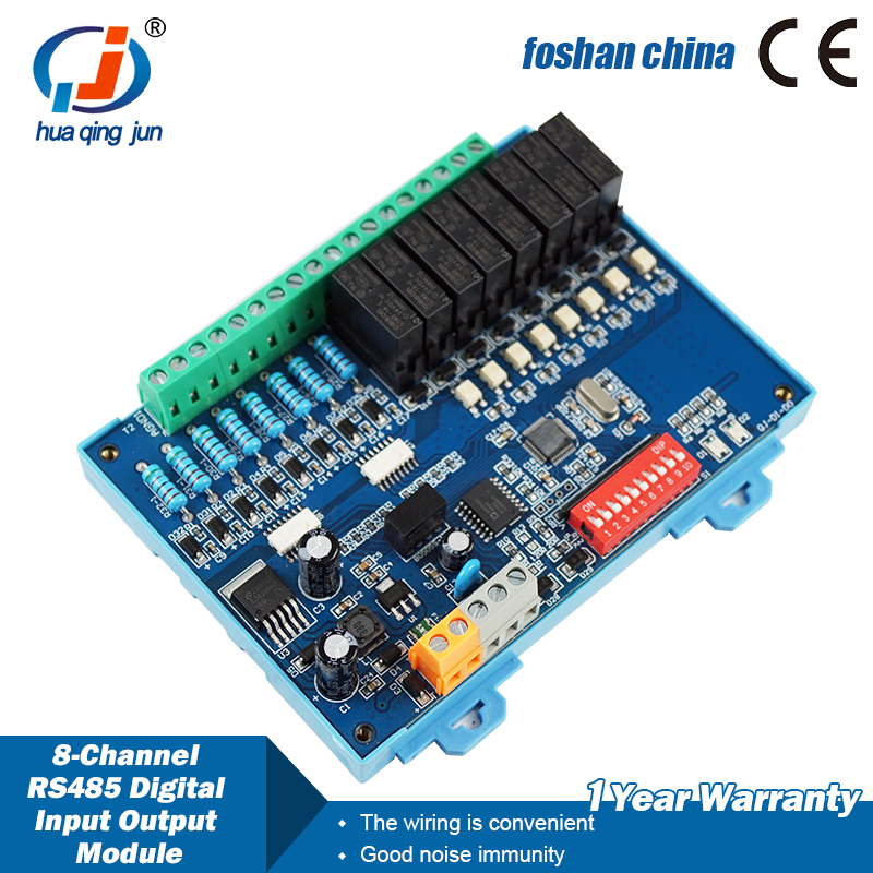 Huaqingjun 8-Channel RS485 Dig – Relay 8 Channel Board recenzja i cena