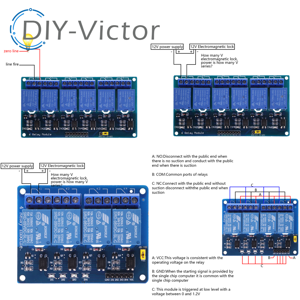 1 2 4 6 8 Channel DC 5V 12V Re – Relay 8 Channel Board recenzja i cena