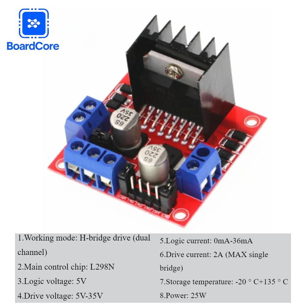 1PCS L298N Motor Driver Module – Home Automation Arduino recenzja i cena