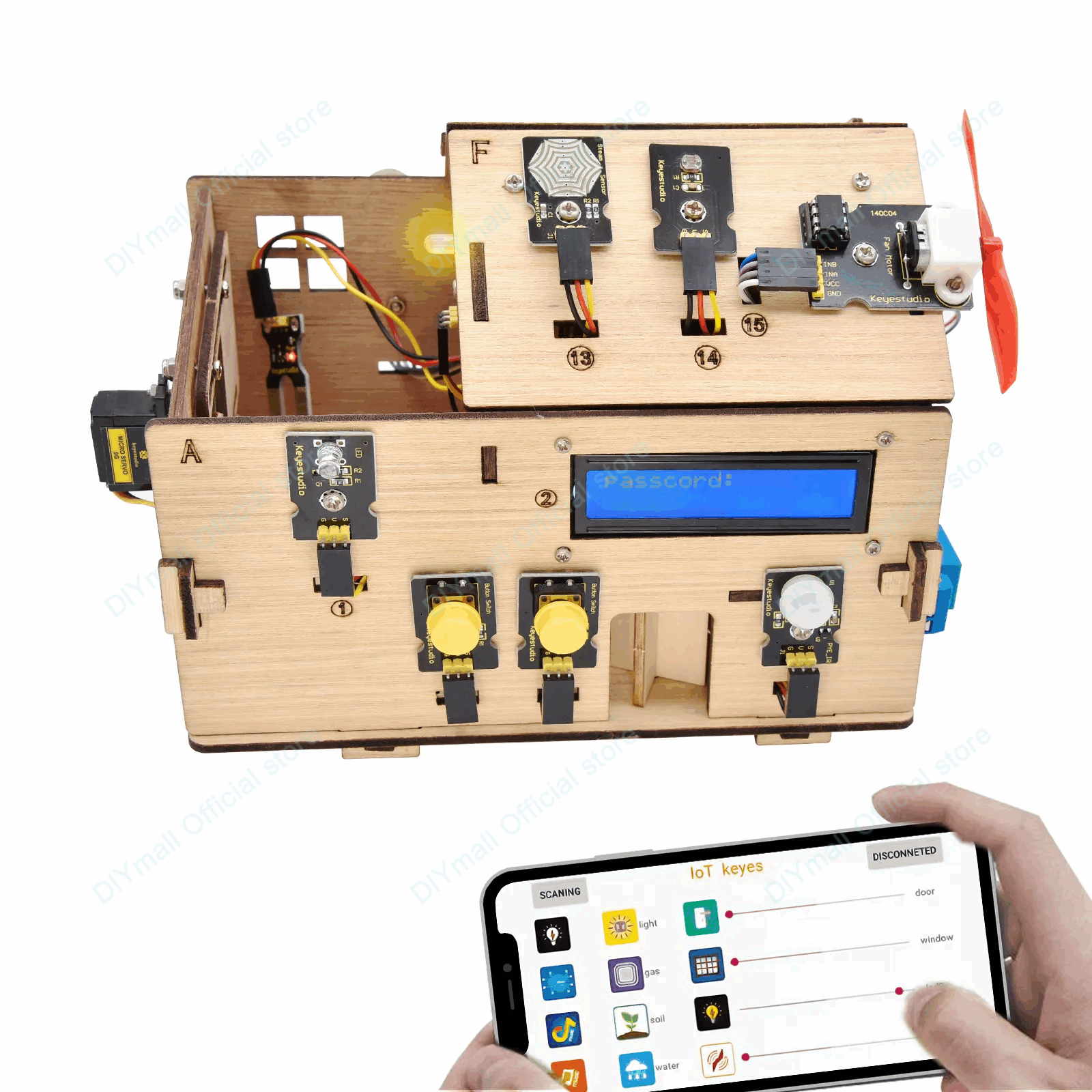 Keyestudio Smart IoT Home Kit  – Home Automation Arduino recenzja i cena