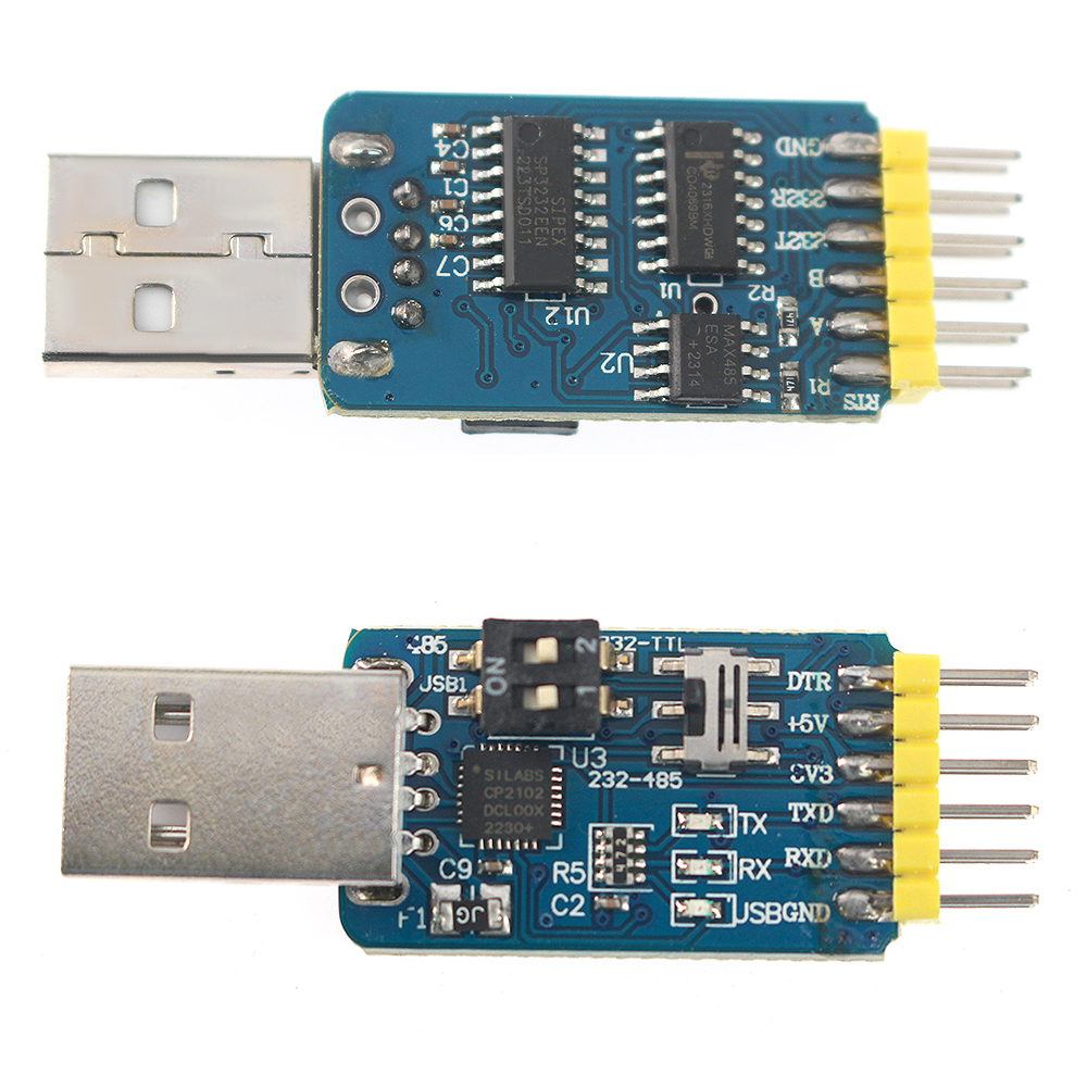 6 in 1 USB Serial Adapter CP21 – Level Shifter 3.3V recenzja i cena