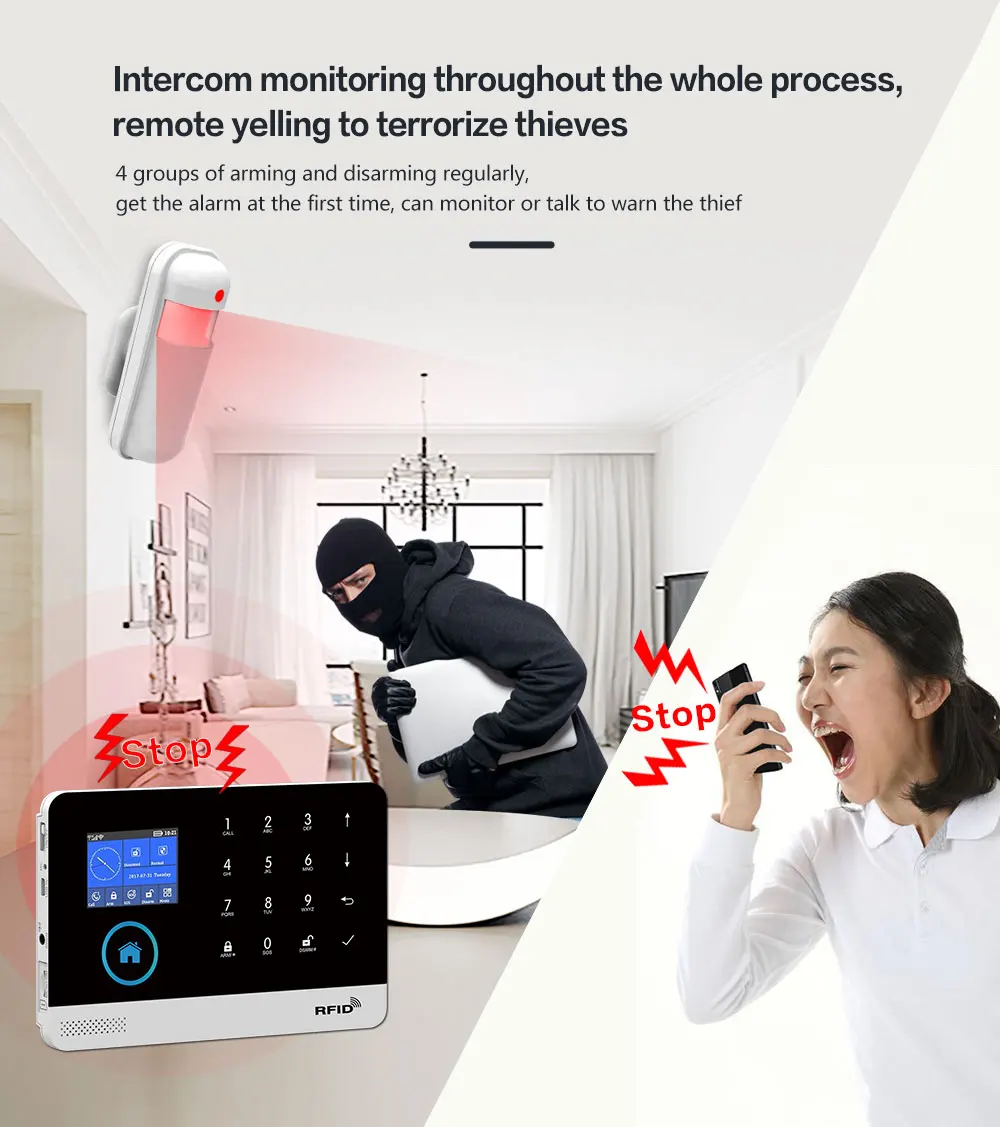 PGST - Home Alarm System Kits  – Home Automation Diy Kit recenzja i cena