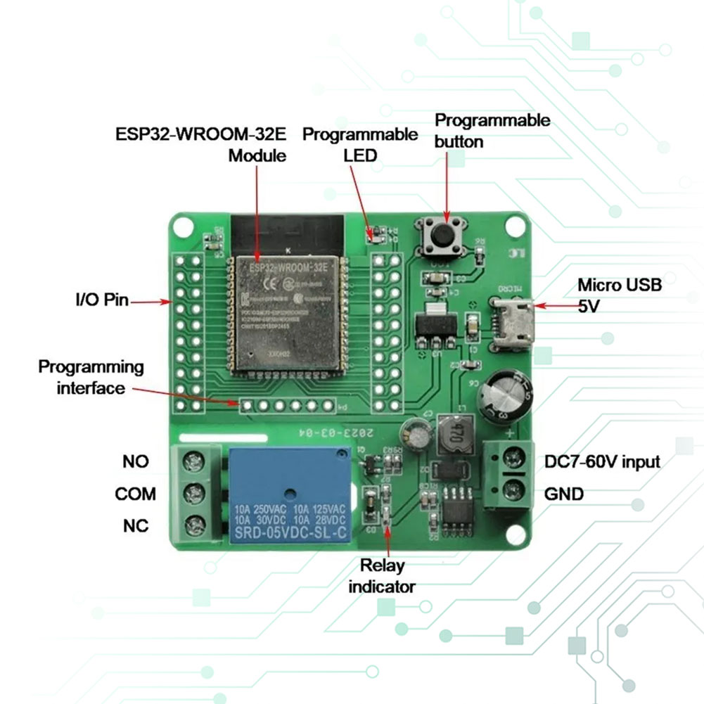 ESP32 ESP32- Development Board – Relay 8 Channel Board recenzja i cena