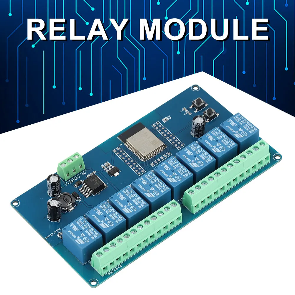 ESP32 WIFI Bluetooth-compatibl – Relay 8 Channel Board recenzja i cena