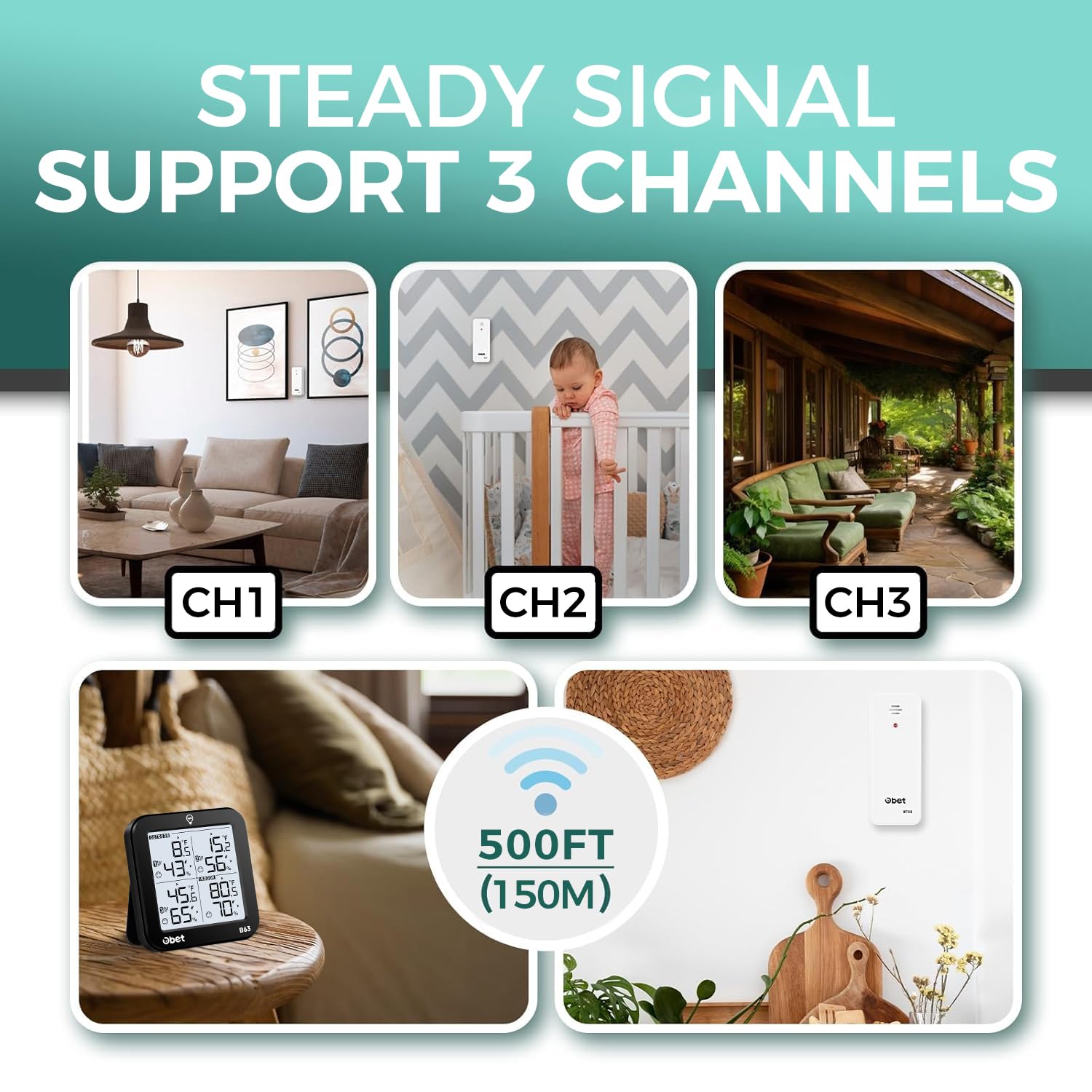 Wireless Weather Station with  – Temperature Humidity Sensor recenzja i cena