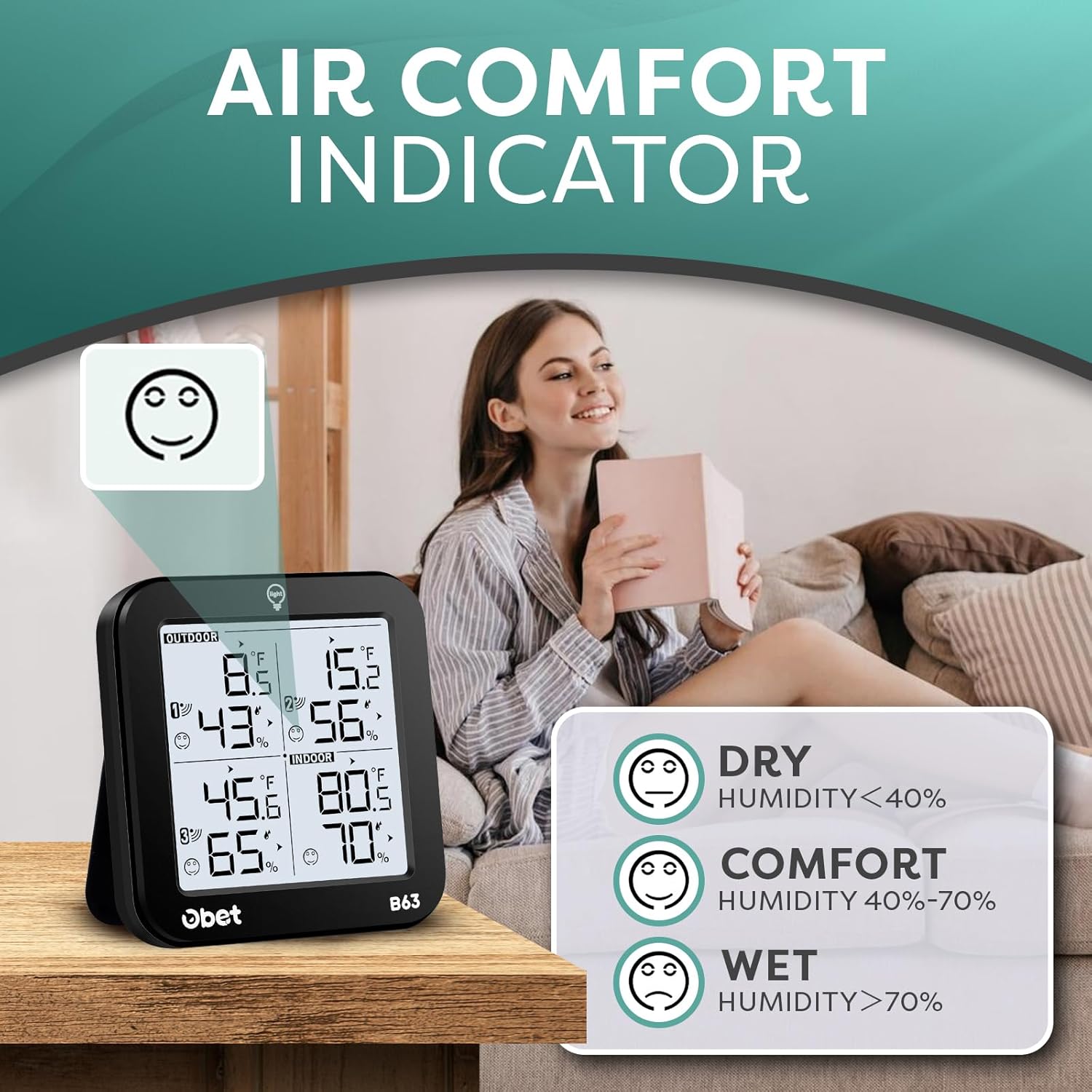 Wireless Weather Station with  – Temperature Humidity Sensor recenzja i cena