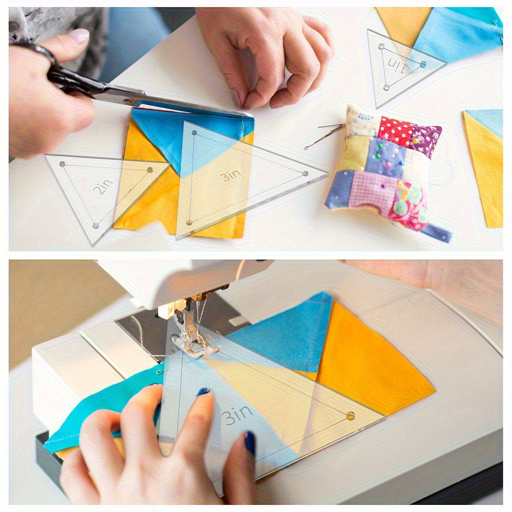 6pcs Acrylic Patchwork Triangl – Diy Automation recenzja i cena