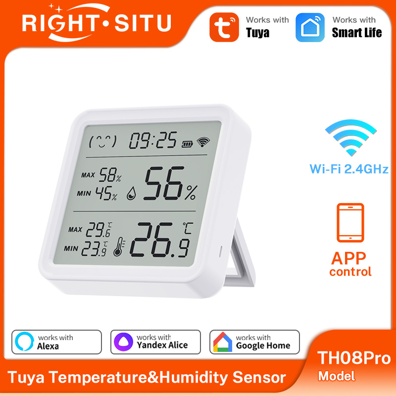 Tuya WiFi Thermometer hygromet – Temperature Humidity Sensor recenzja i cena