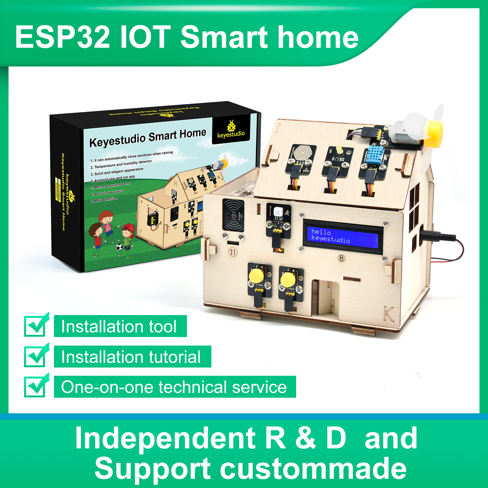 DIY Smart Home kit ESP32 Start – Home Automation Diy Projects recenzja i cena