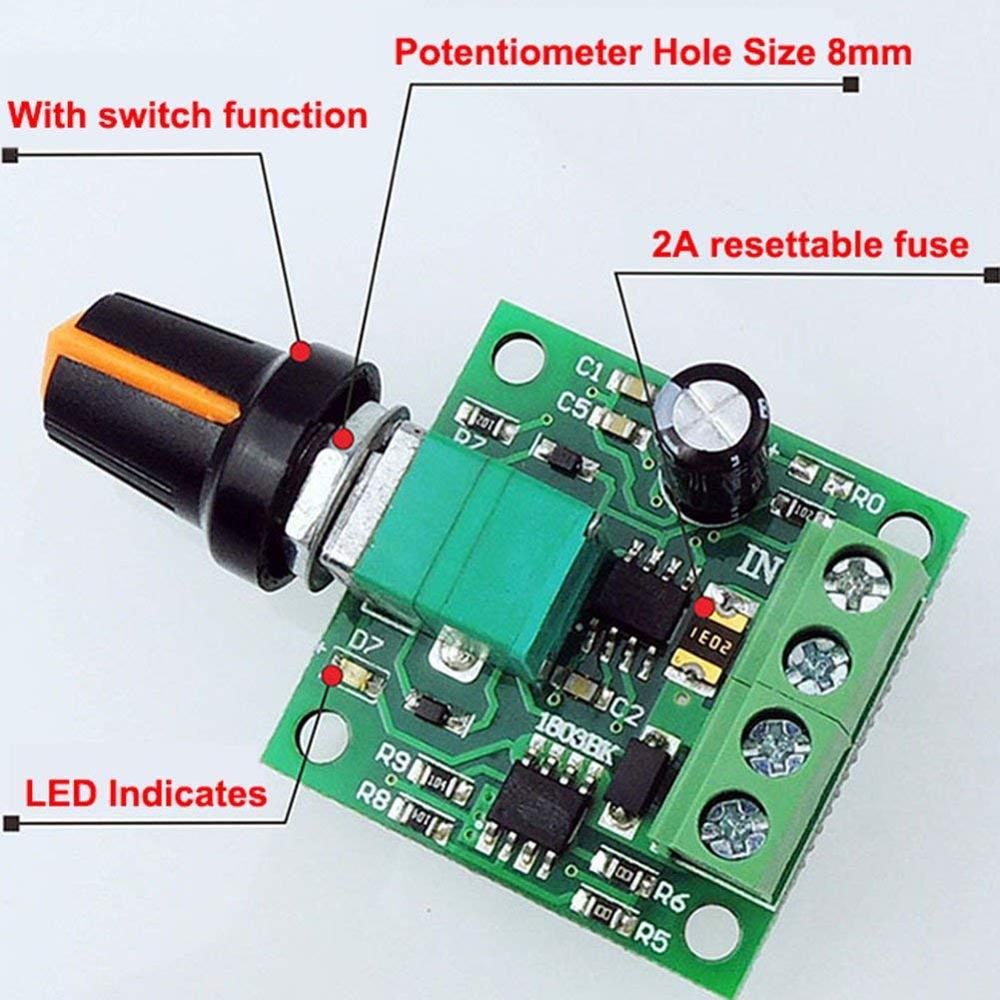 0-100% Adjustable PWM Motor Sp – Level Shifter 3.3V recenzja i cena
