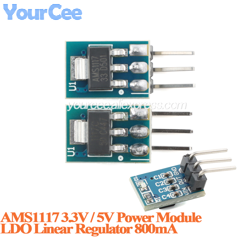 20pcs/1pc AMS1117 3.3V 5V Powe – Esp8266 Nodemcu Board recenzja i cena