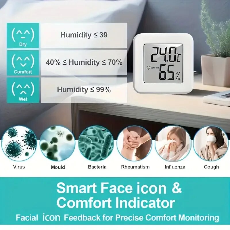 Digital Hygrometer Thermometer – Temperature Humidity Sensor recenzja i cena