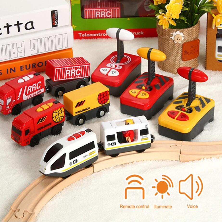 Wooden RC Train Railway Access – Home Automation Tutorial recenzja i cena