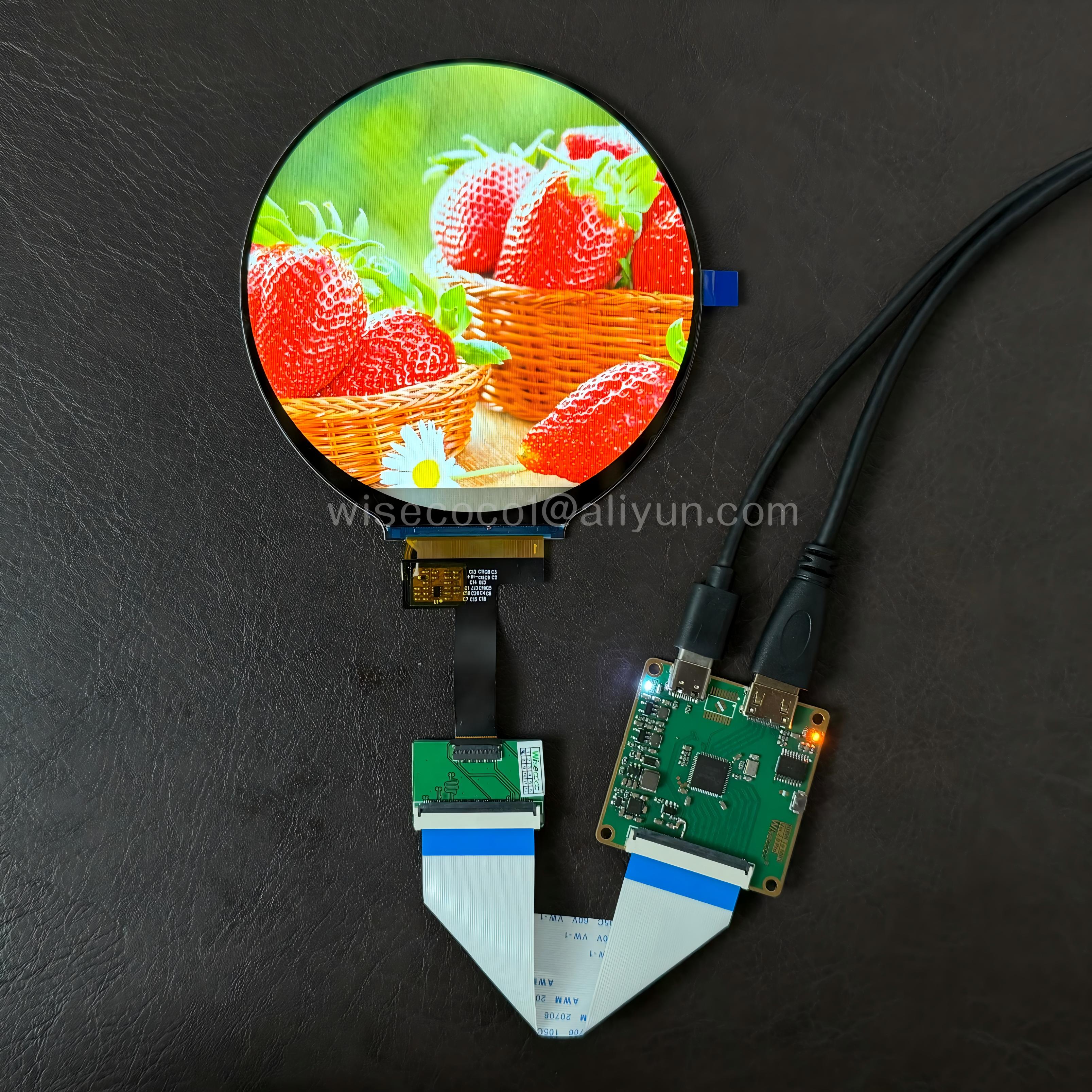 Wisecoco 4 Inch Round LCD Disp – Home Automation Raspberry Pi recenzja i cena