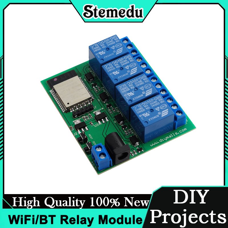 ESP32S 4-Channel WiFi/Bluetoot – Iot Diy Home Automation recenzja i cena