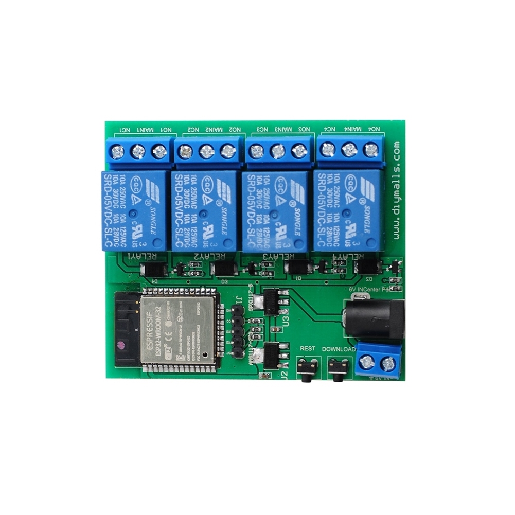 ESP32S 4-Channel WiFi/Bluetoot – Iot Diy Home Automation recenzja i cena