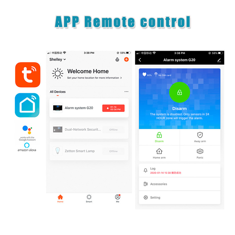 KERUI 433MHz DIY Alarm Kit G20 – Home Automation Diy Kit recenzja i cena