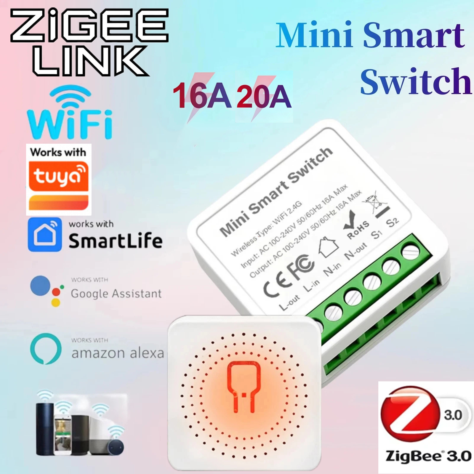 For Tuya Mini Smart WiFi Switc – Diy Automation recenzja i cena