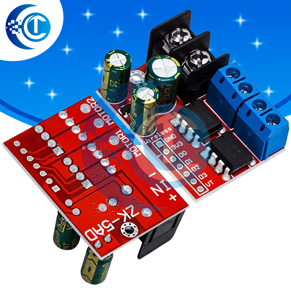 Dual DC Motor Driver Module (D – Level Shifter 3.3V recenzja i cena