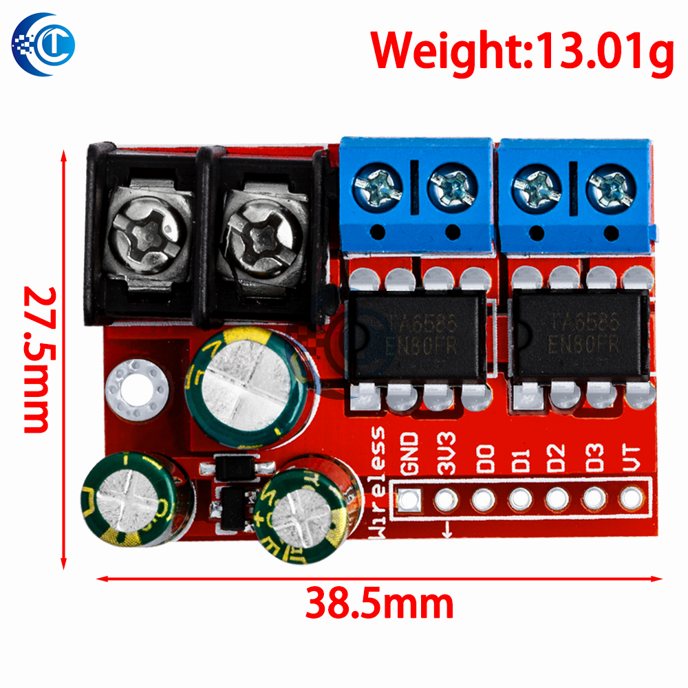Dual DC Motor Driver Module (D – Level Shifter 3.3V recenzja i cena