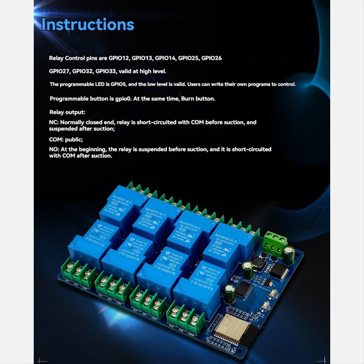 （Gift Idea）8 Channel Relay Mod – Relay 8 Channel Board recenzja i cena