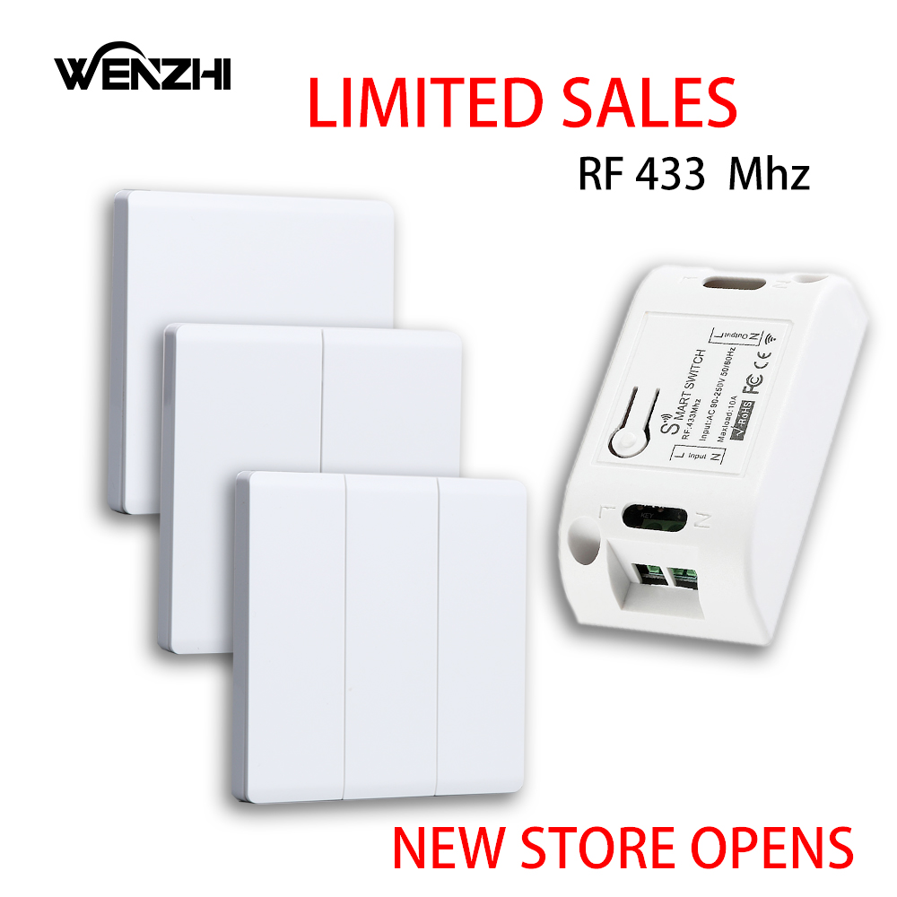 DIY RF 433Mhz Wireless Switch  – Home Automation Panel Diy recenzja i cena