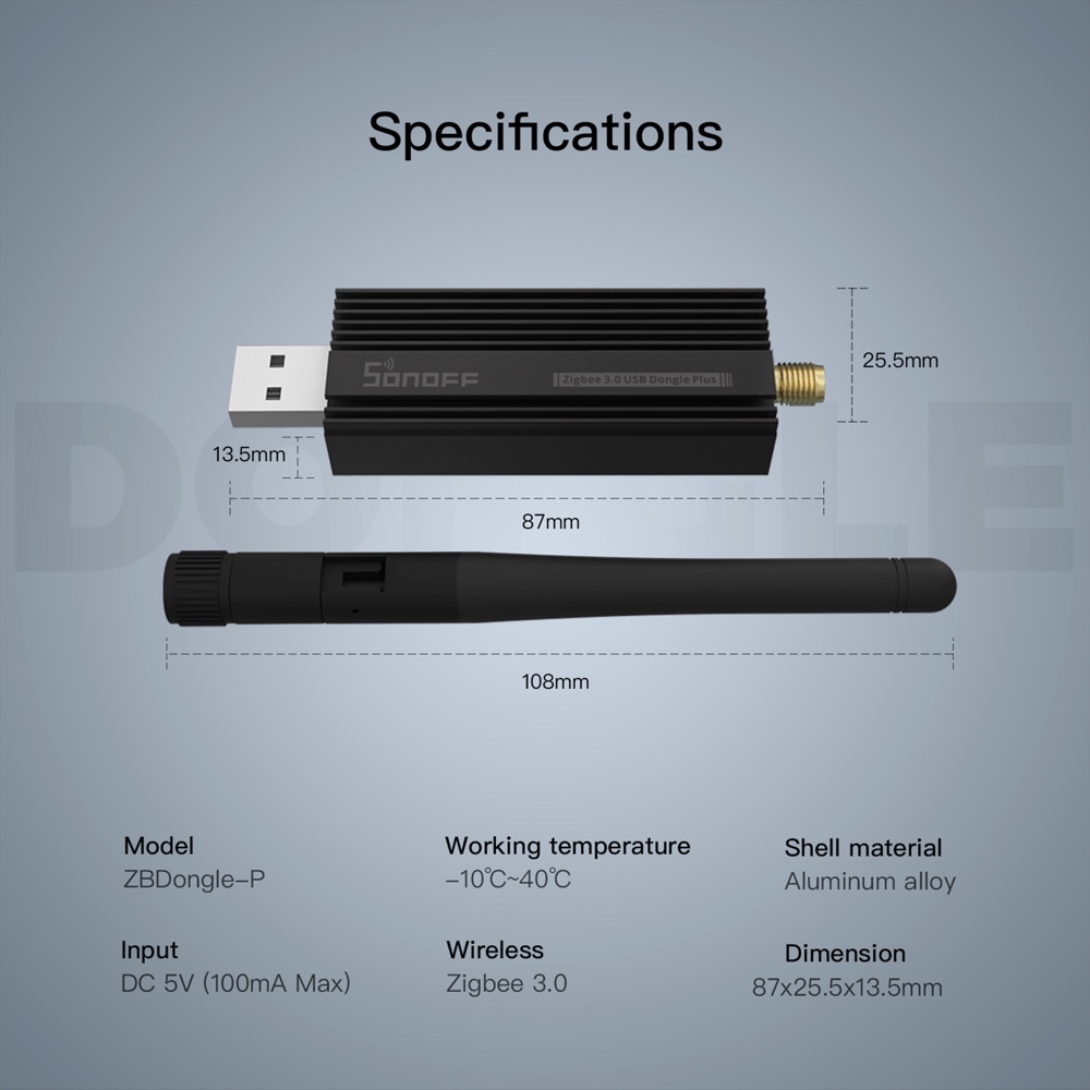SONOFF ZBDongle-P Zigbee 3.0 U – Zigbee Coordinator Stick recenzja i cena