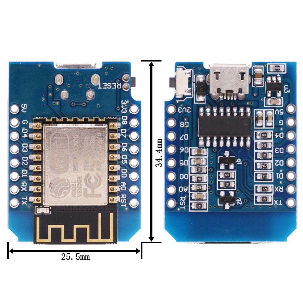 WeMos D1 Mini Pro V3.0 NodeMcu – Esp8266 Nodemcu Board recenzja i cena
