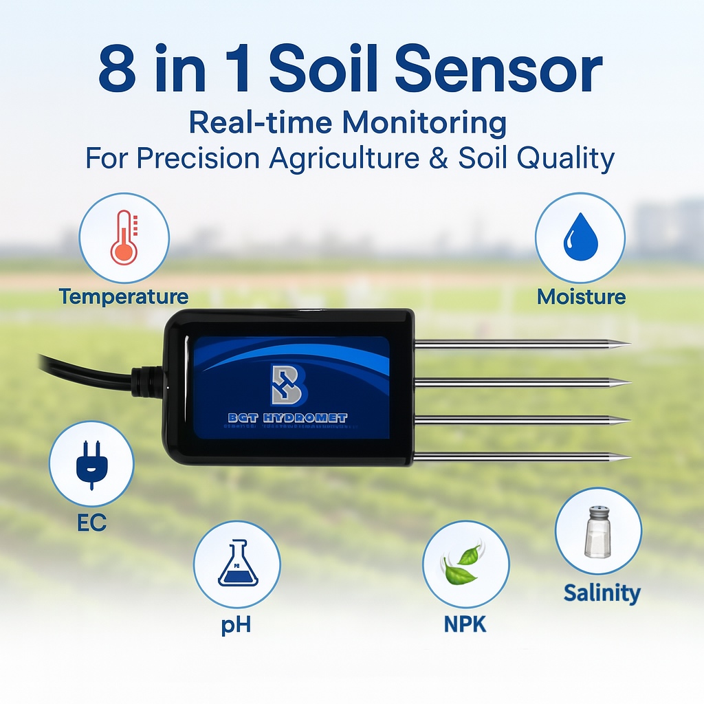 8 in 1 Digital Soil Sensor And – Temperature Humidity Sensor recenzja i cena