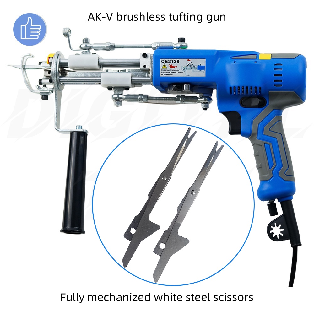 AK-V brushless tufting gun 2 I – Diy Automation recenzja i cena