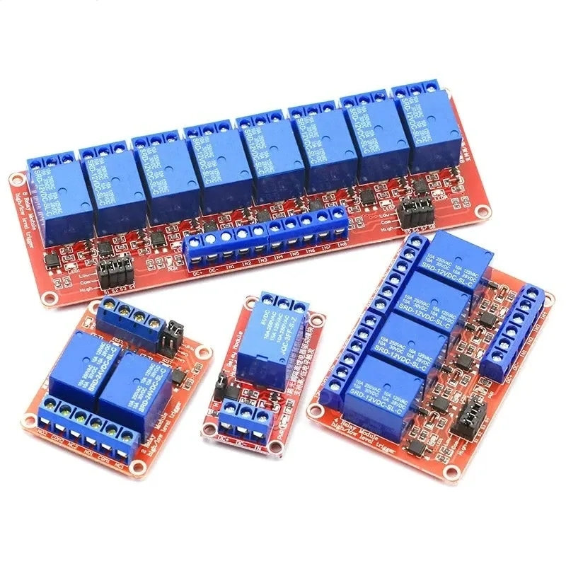 DC 5V 12V 24V 1 2 4 6 8 Channe – Relay 8 Channel Board recenzja i cena