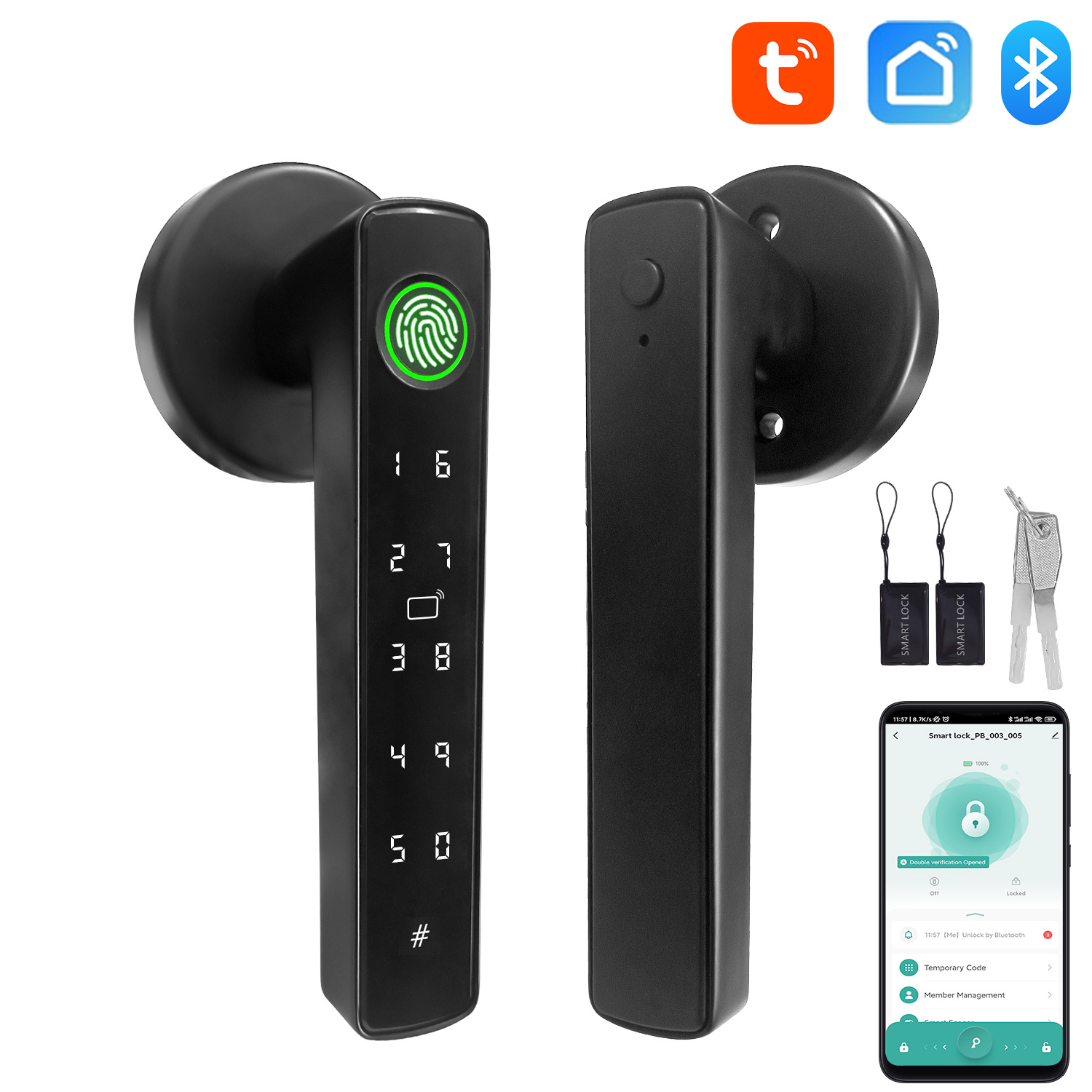 Tuya Smart Bluetooth Door Lock – Home Automation Tutorial recenzja i cena