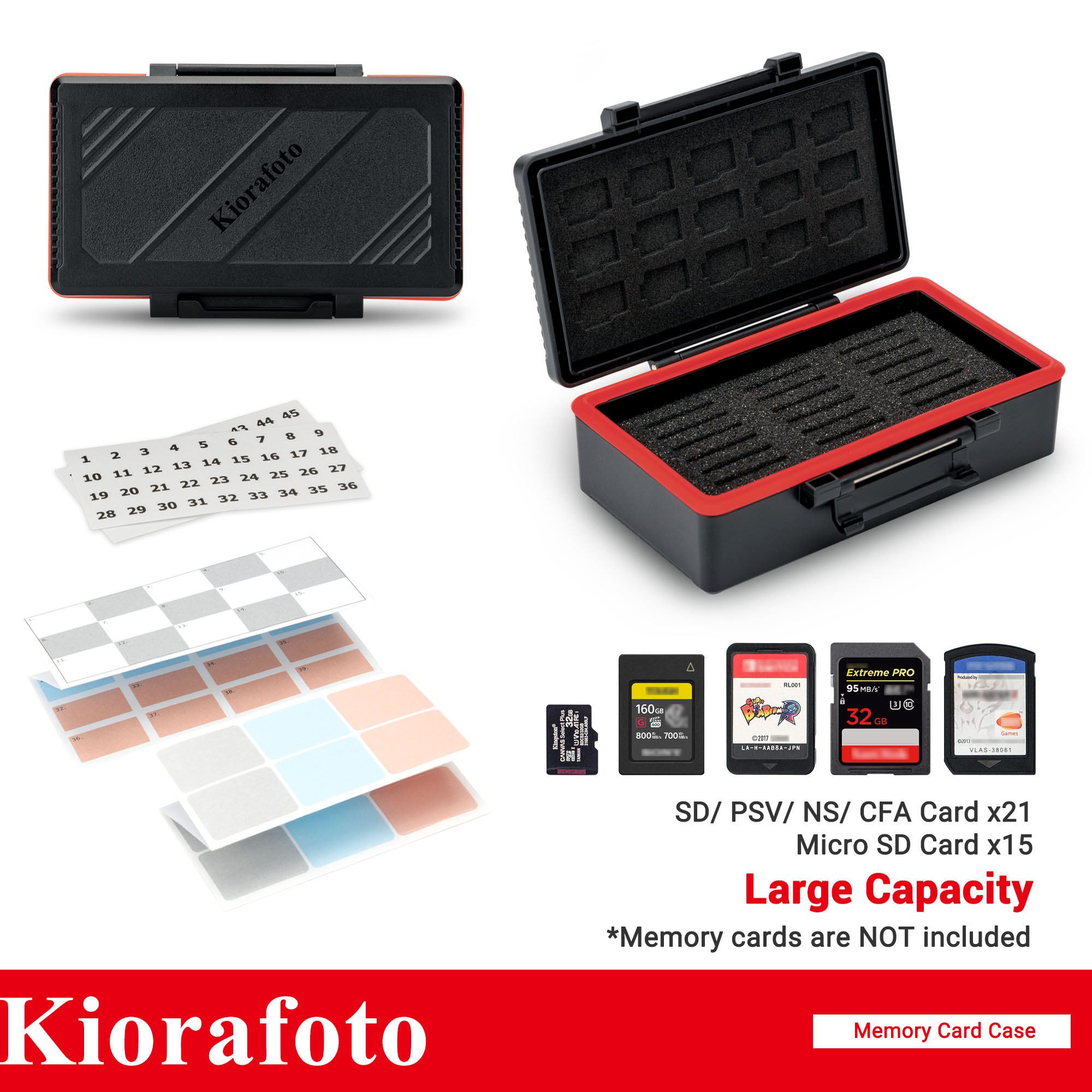 36 Slots Memory Card Case Hold – Home Assistant Sd recenzja i cena
