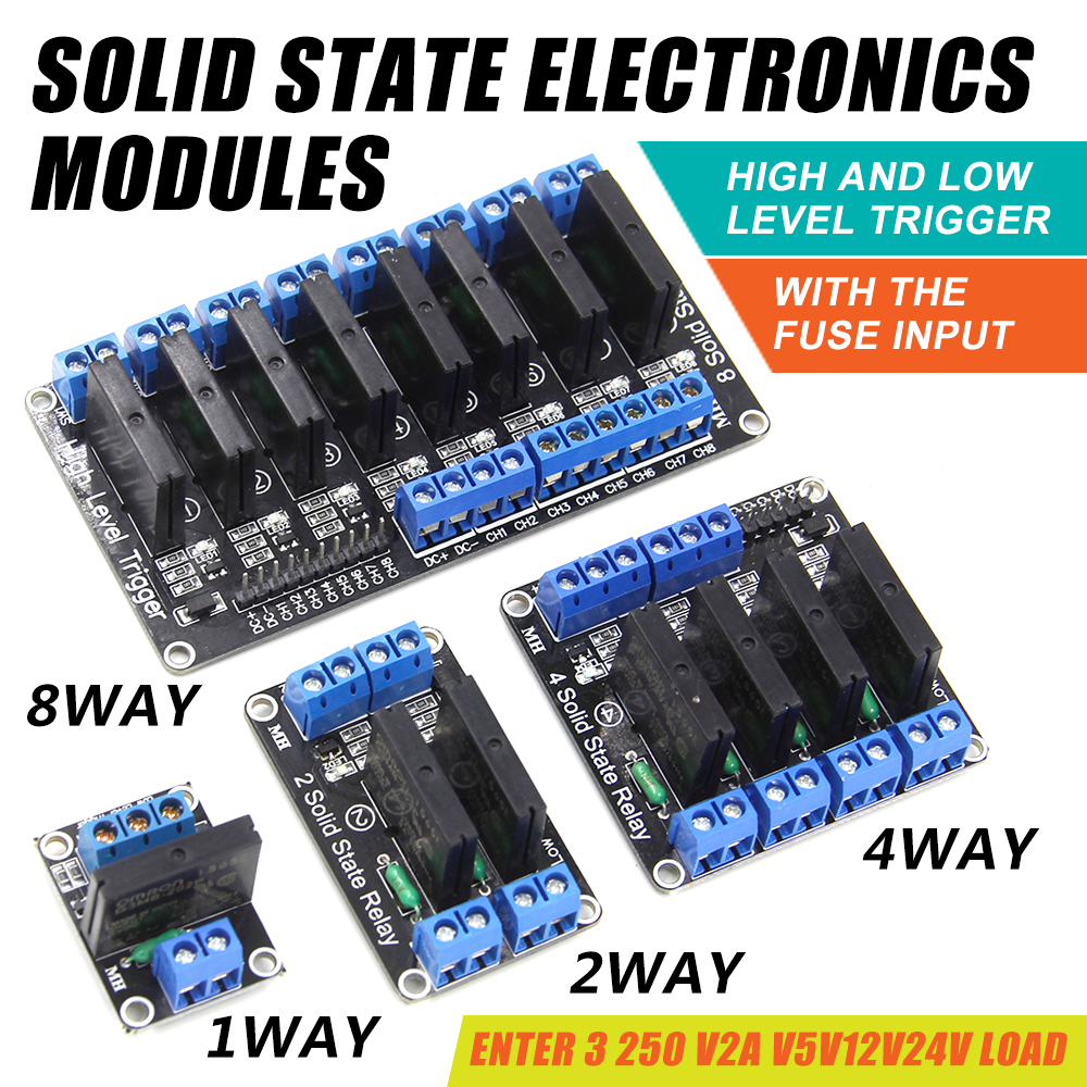 1/2/4/8 Channel SSR Solid Stat – Relay 8 Channel Board recenzja i cena