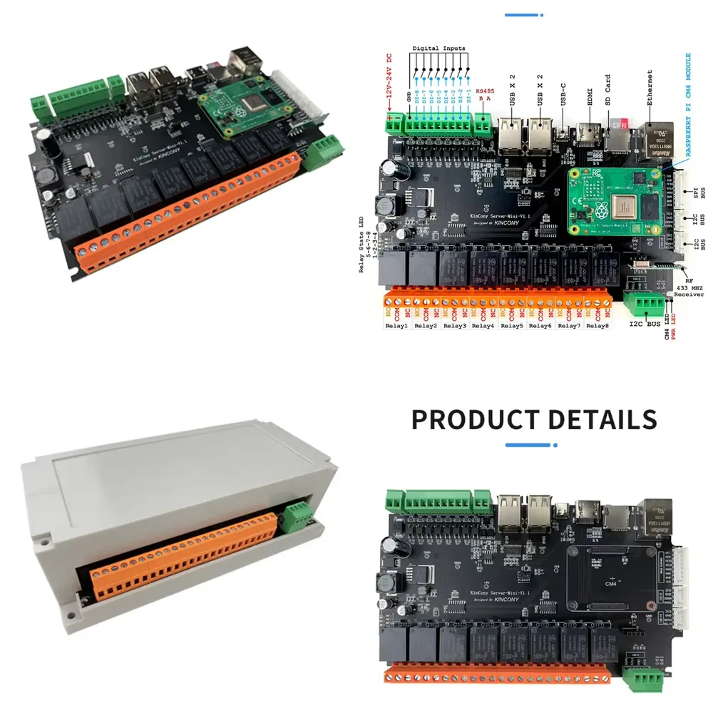 KinCony Raspberry Pi - Server  – Home Automation Raspberry Pi recenzja i cena