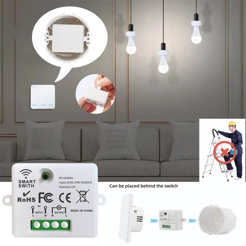 KEBIDU WIFI Mini Switch Tuya S – Home Automation Panel Diy recenzja i cena