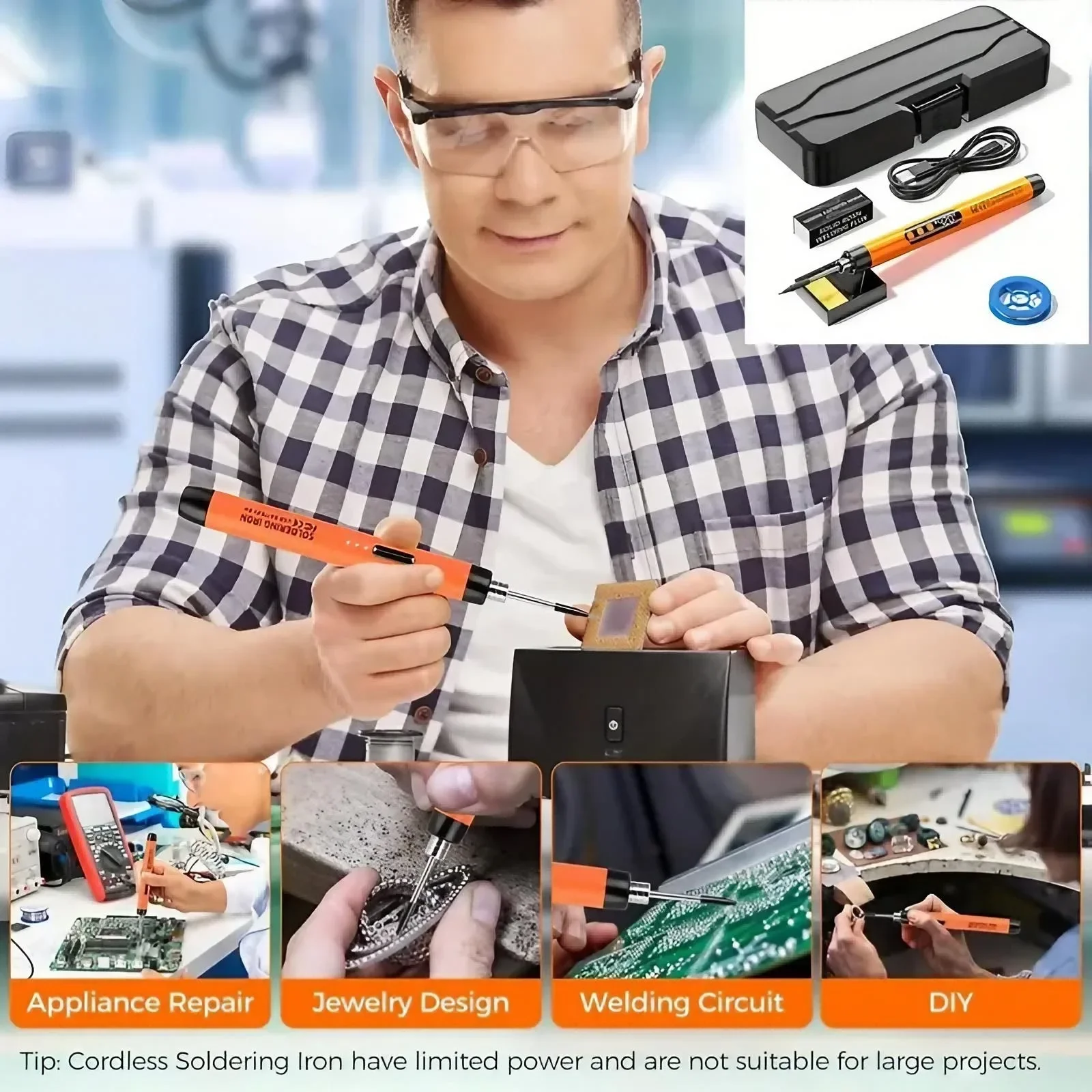 Portable Cordless Soldering Ir – Home Automation Diy Kit recenzja i cena