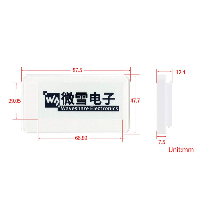 RISE Waveshare 2.9 Inch Wirele – Display Epaper 2.9 recenzja i cena
