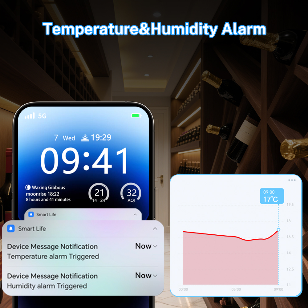 Tuya Zigbee Temperature Humidi – Temperature Humidity Sensor recenzja i cena