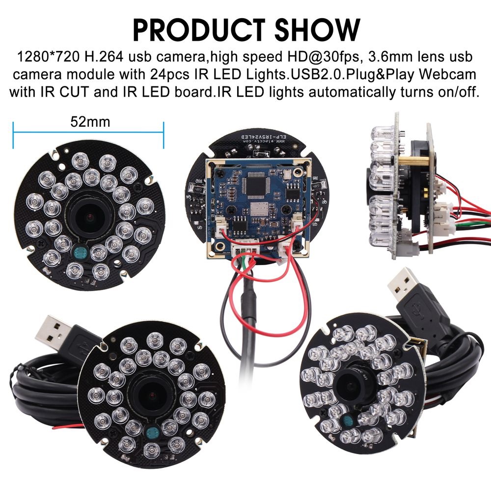 ELP 720P HD IR USB Camera with – Home Automation Raspberry Pi recenzja i cena